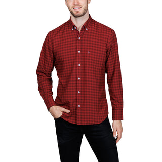 Autumn Pace Gingham Performance Sport Shirt