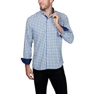 Autumn Pace Gingham Performance Sport Shirt