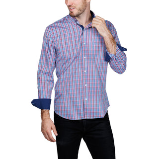Autumn Pace Multi Check Performance Sport Shirt
