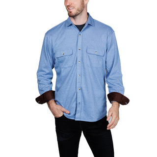 Cabin Comfort Solid Sweater Shirt