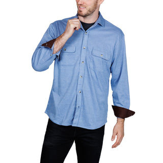 Cabin Comfort Solid Sweater Shirt