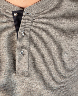 Cozy Knit Henley