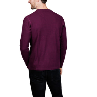 Cozy Knit Long-Sleeve Henley