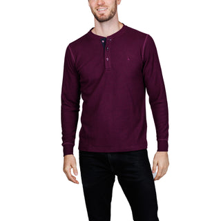 Cozy Knit Long-Sleeve Henley