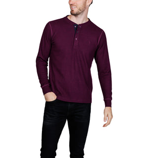 Cozy Knit Long-Sleeve Henley