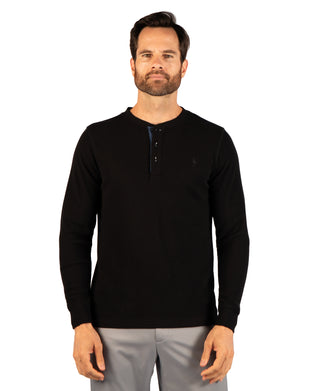Cozy Knit Henley
