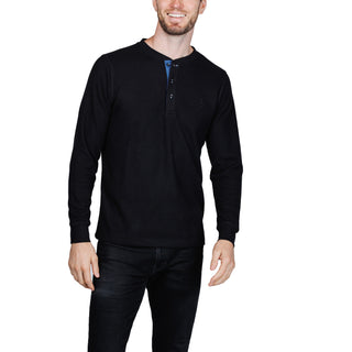 Cozy Knit Long-Sleeve Henley