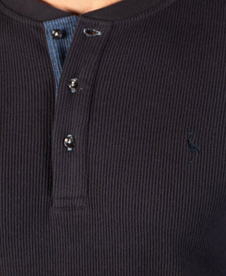 Cozy Knit Henley