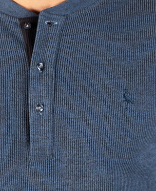 Cozy Knit Henley