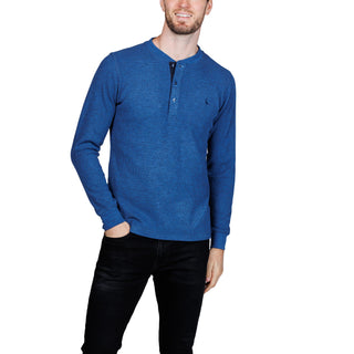Cozy Knit Long-Sleeve Henley
