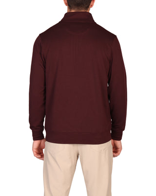 Ottoman Knit Quarter-Zip