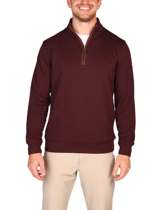 Ottoman Knit Quarter-Zip