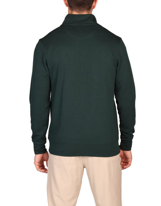 Ottoman Knit Quarter-Zip