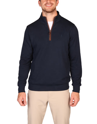 Ottoman Knit Quarter-Zip
