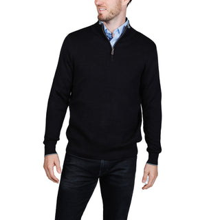 Fine Knit Quarter-Zip