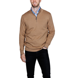 Fine Knit Quarter-Zip