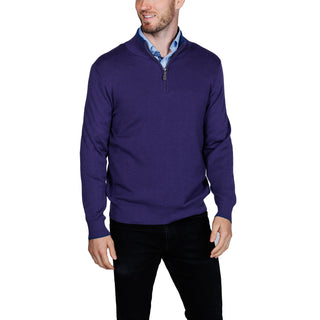Fine Knit Quarter-Zip