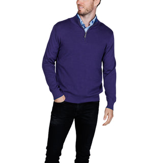 Fine Knit Quarter-Zip