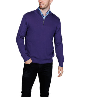 Fine Knit Quarter-Zip