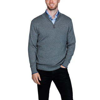 Fine Knit Quarter-Zip