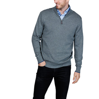 Fine Knit Quarter-Zip