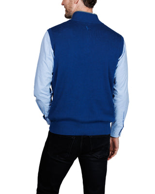 Fine Knit Pullover Vest