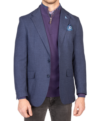 Statement Solid Textured Sport Coat