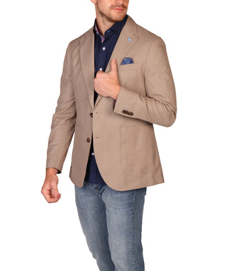 Timeless Tailored Olive Micro Houndstooth Sport Coat
