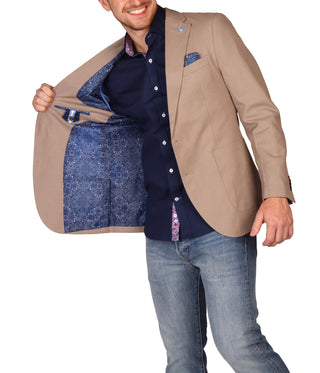 Timeless Tailored Olive Micro Houndstooth Sport Coat