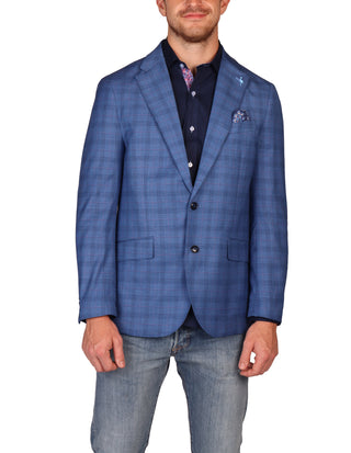 Timeless Tailored Multi Plaid Sport Coat