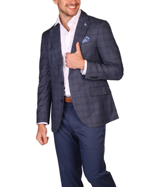 Timeless Tailored Multi Plaid Sport Coat