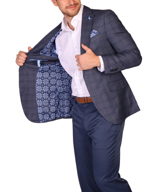 Timeless Tailored Multi Plaid Sport Coat