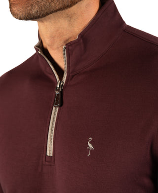 Stone Washed Quarter Zip