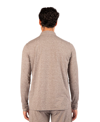 Ultra Soft Melange Long Sleeve Polo