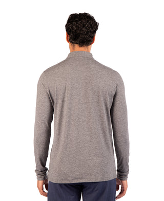 Ultra Soft Melange Long Sleeve Polo