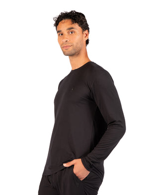 Ultra Soft Melange Long Sleeve Tee