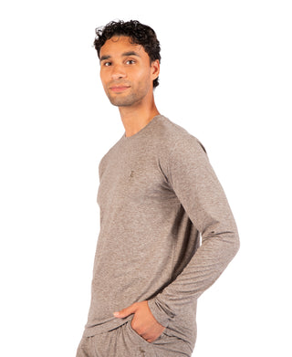 Ultra Soft Melange Long Sleeve Tee