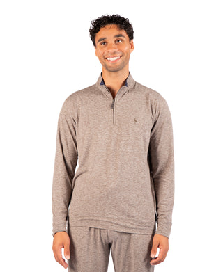 Ultra Soft Melange Quarter Zip