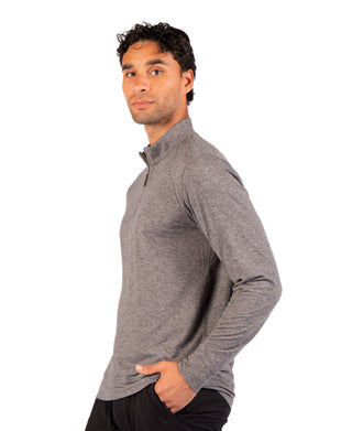 Ultra Soft Melange Quarter Zip
