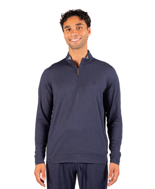 Ultra Soft Melange Quarter Zip