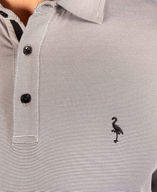 Mini Stripe Performance Polo