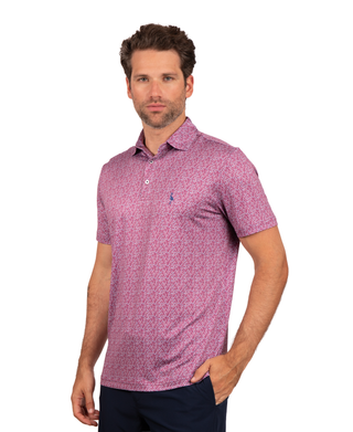 Mini Ditsy Performance Polo
