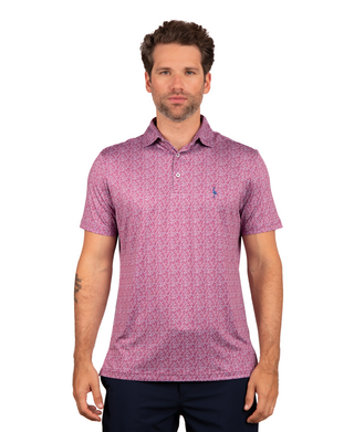 Mini Ditsy Performance Polo