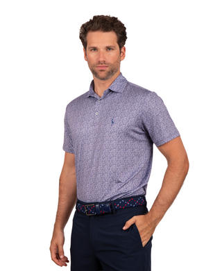 Mini Ditsy Performance Polo