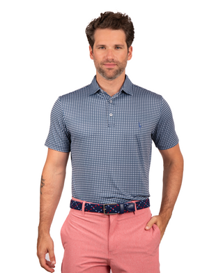 Square Geo Performance Polo