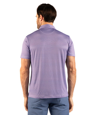 Geo Floral Performance Polo