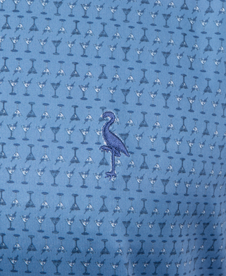 Martini Glasses Performance Polo
