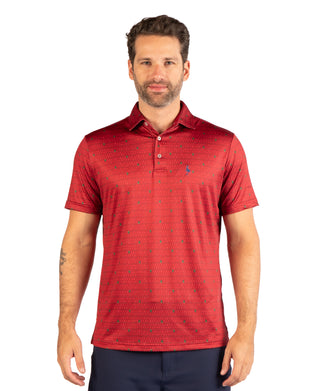 Holiday Martini Glasses Performance Polo