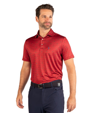 Holiday Martini Glasses Performance Polo
