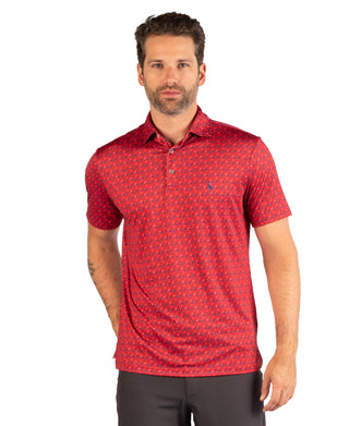 Golf Carts and Snowflakes Performance Polo